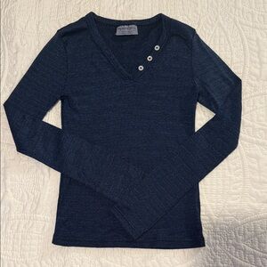 Michael Stars Charcoal Knit Top